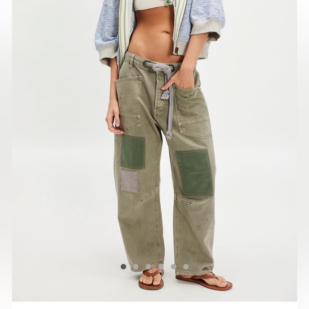 Free People Moxie Barrel Jeans
